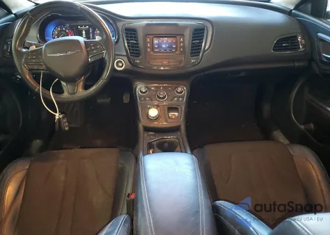 2015 Chrysler 200 S из США, поврежденный, VIN 1C3CCCBB6FN537802